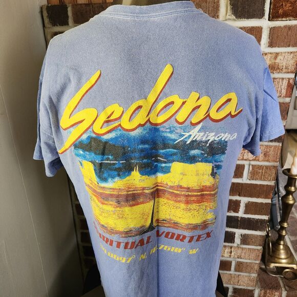 PacSun Other - Spiritual Vortex Sedona Arizona T-Shirt Size M Blue Short Sleeve Graphic Tee